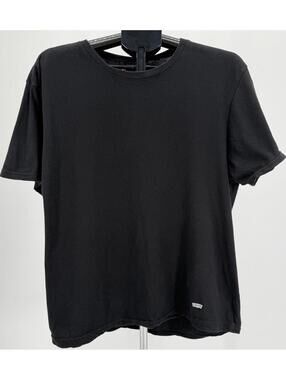 Levi's Classic Black Cotton T-Shirt Casual Streetwear Large